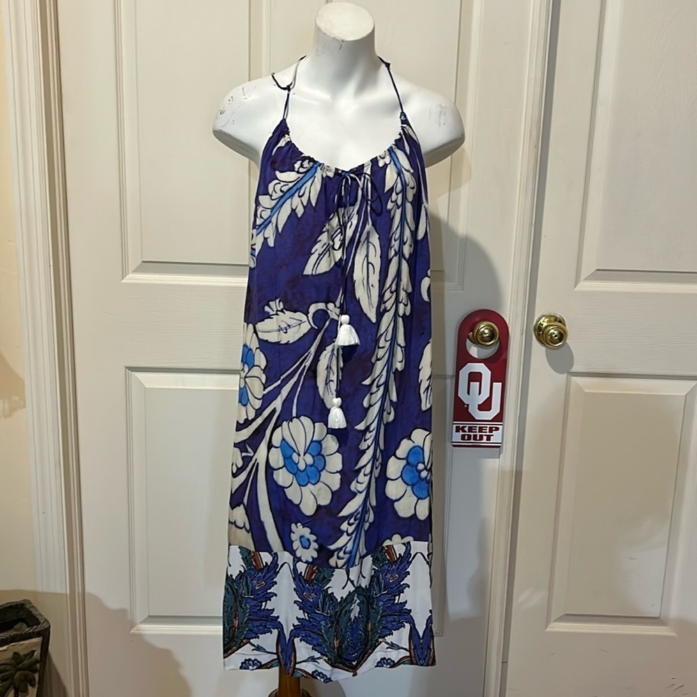Figue Norah Silk Dress Adjustable Dress. Large - Picture 3 of 12